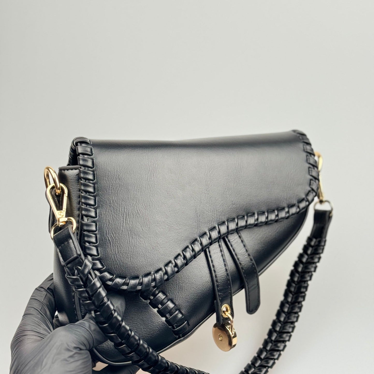 Bolsa Estilo Saddle Crossbody
