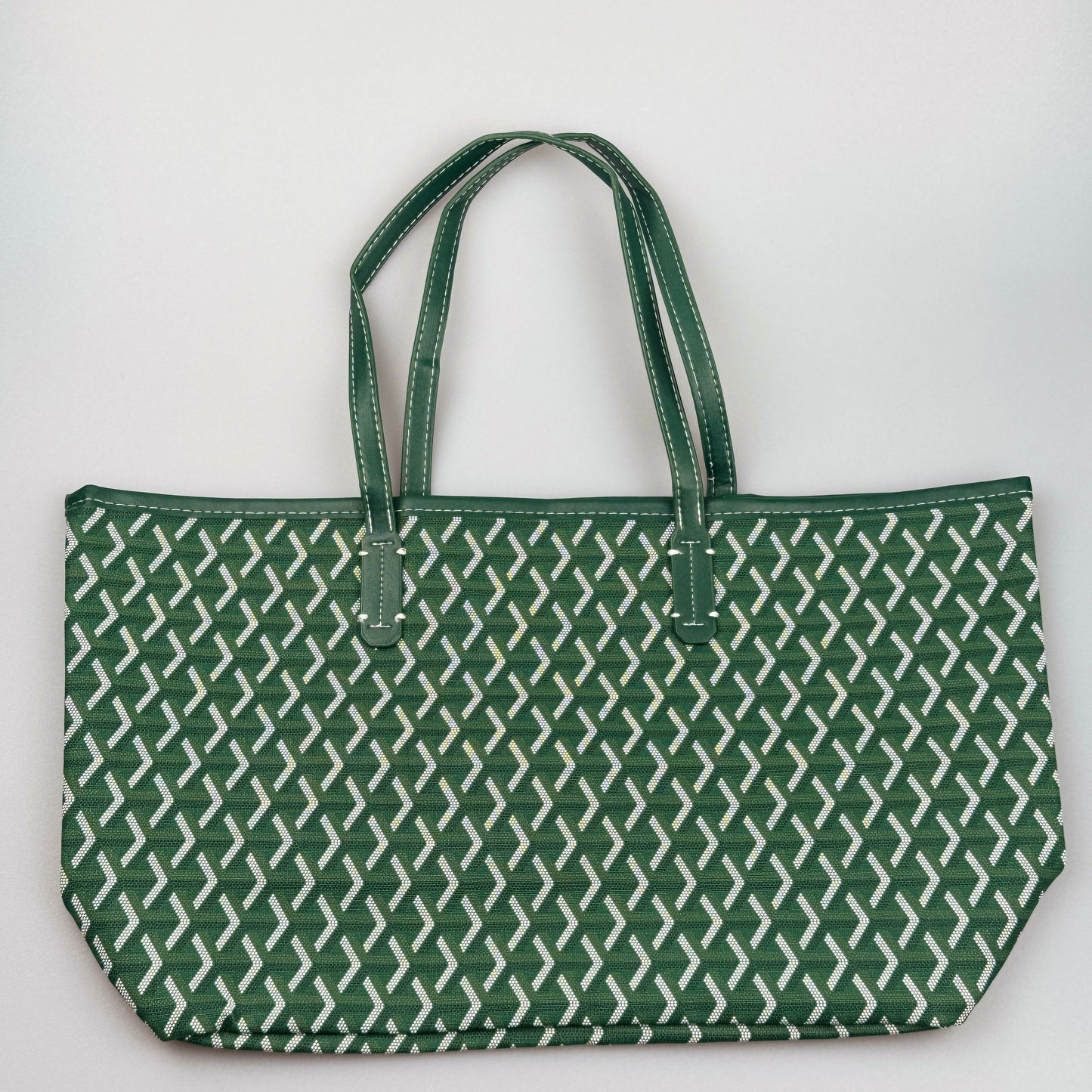 Mala Tote em Textura Geométrica – Estilo Moderno com Interior Amplo