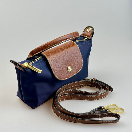 Mini Bolsa Crossbody – Estilo Casual Chic em Nylon Resistente