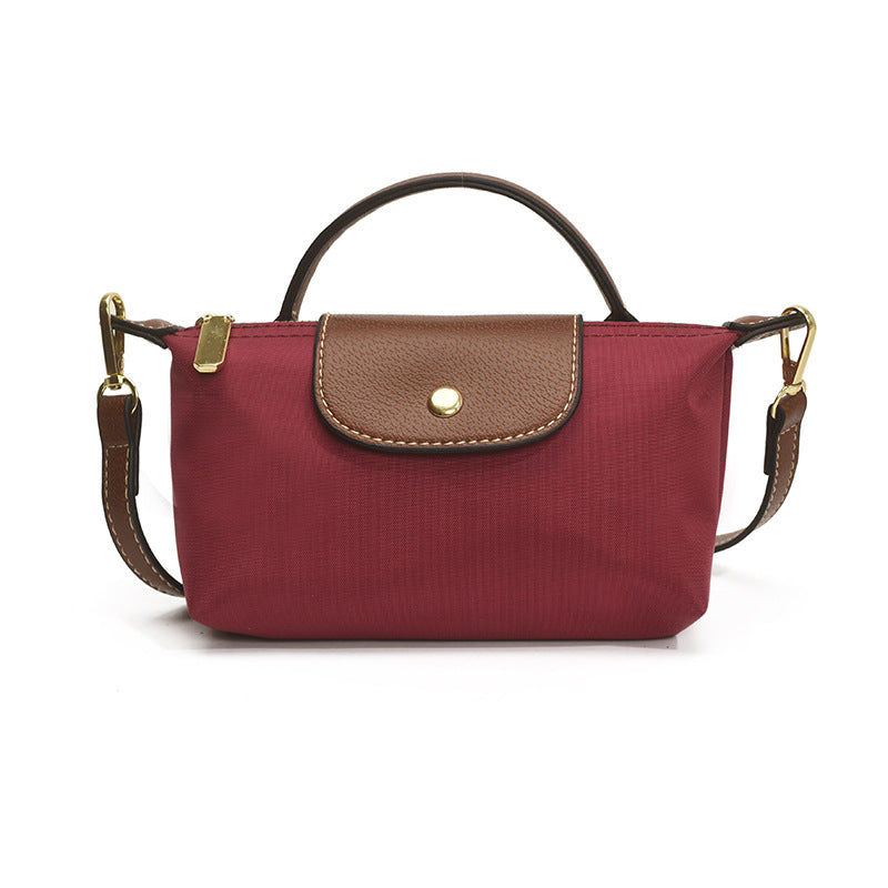 Mini Bolsa Crossbody – Estilo Casual Chic em Nylon Resistente