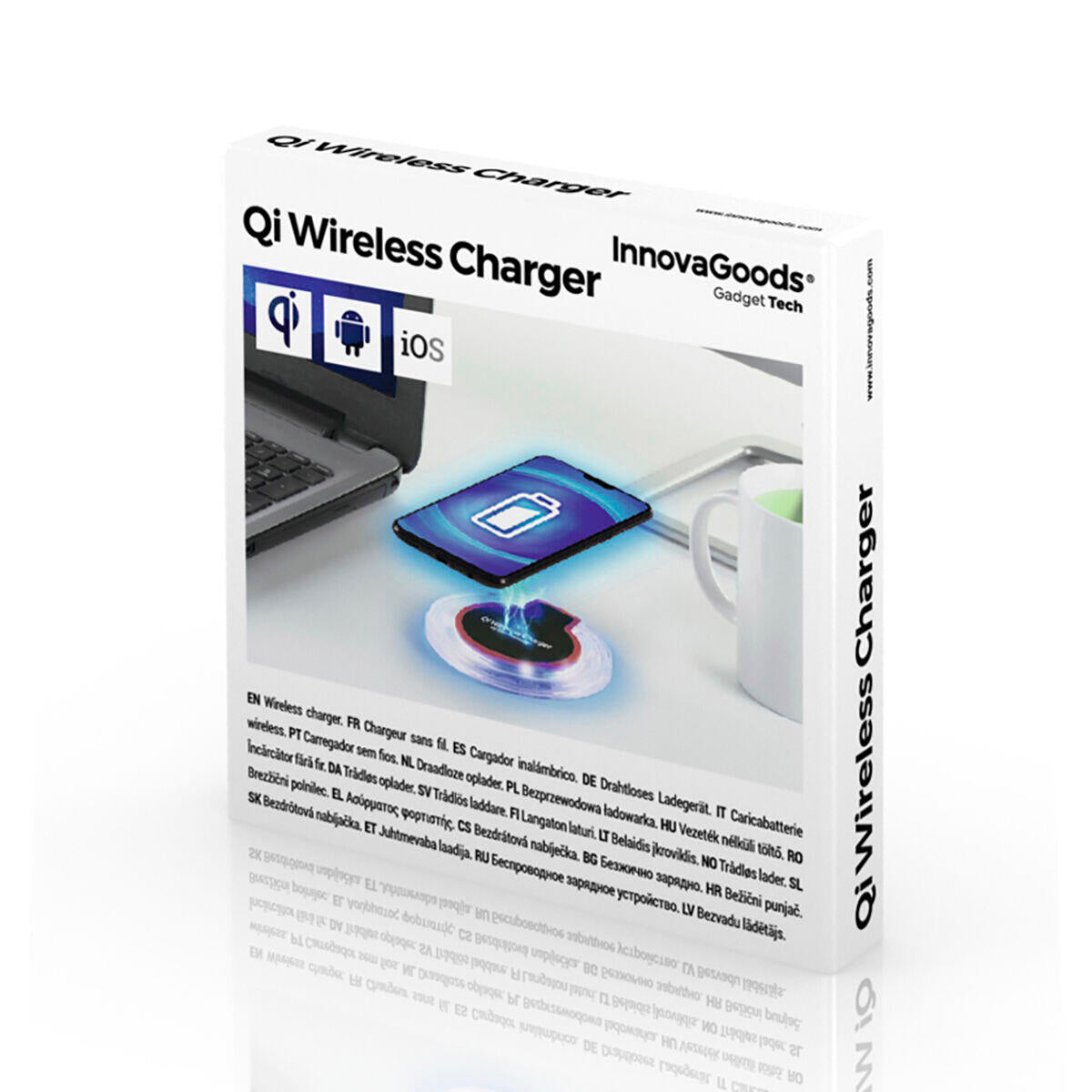 Carregador sem fio para Smartphones Qi InnovaGoods