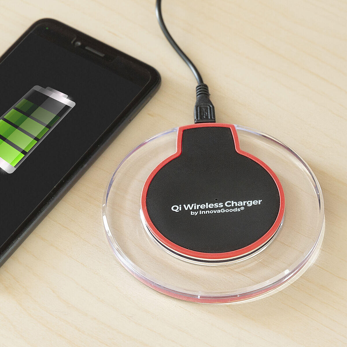 Carregador sem fio para Smartphones Qi InnovaGoods