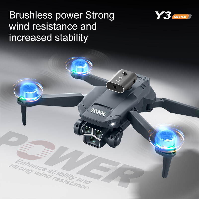 Drone Y3 Ultra com Controlo Remoto e Ecrã Integrado – Inovação, Diversão e Controlo Total