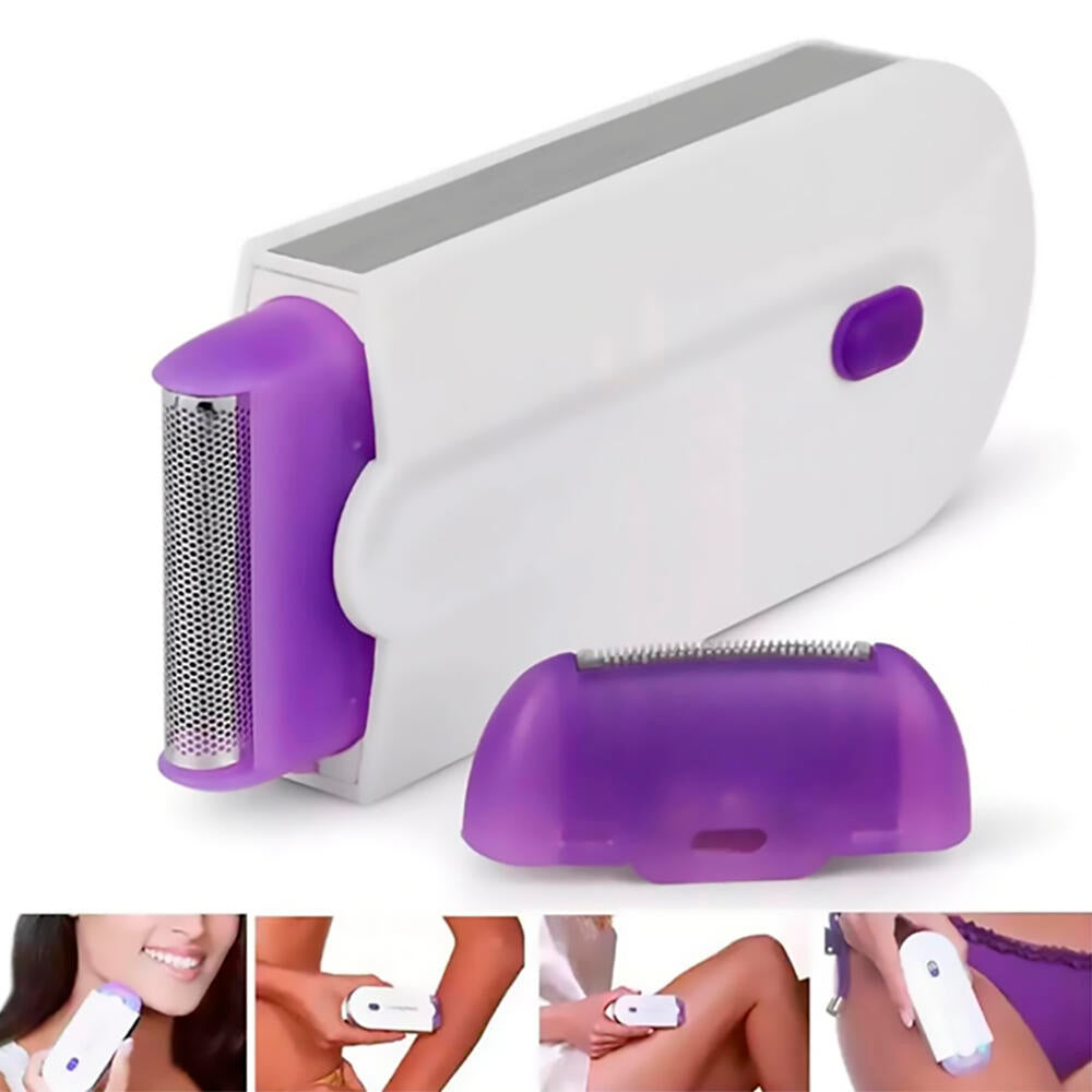 Depiladora Elétrica Eraser – Pele Suave em Segundos, Sem Dor