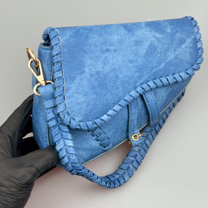 Bolsa Estilo Saddle Crossbody