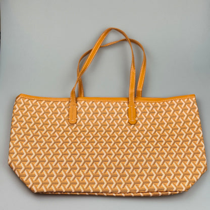 Mala Tote em Textura Geométrica – Estilo Moderno com Interior Amplo