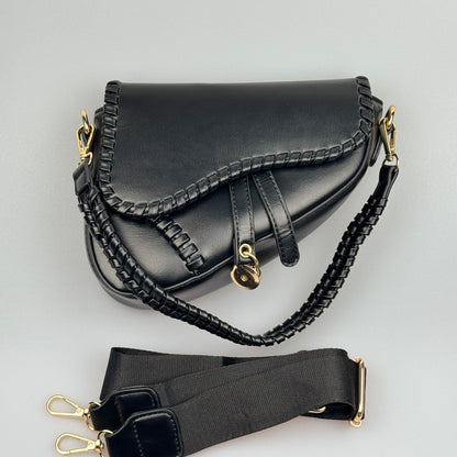 Bolsa Estilo Saddle Crossbody