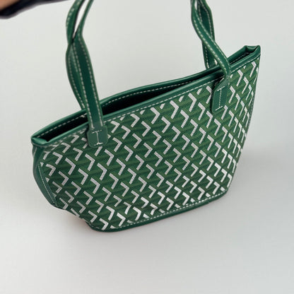 Mala Tote em Textura Geométrica – Estilo Moderno com Interior Amplo