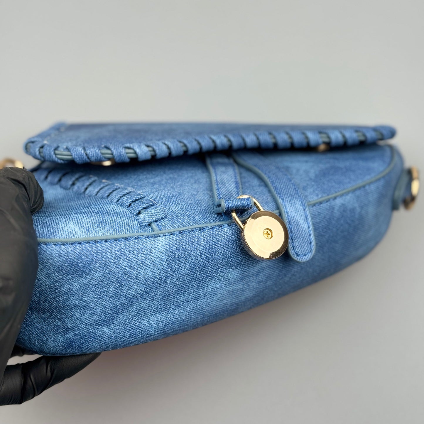 Bolsa Estilo Saddle Crossbody