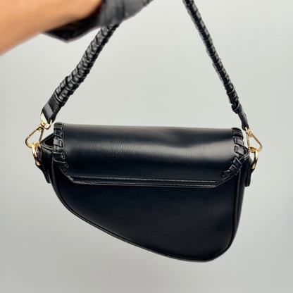 Bolsa Estilo Saddle Crossbody