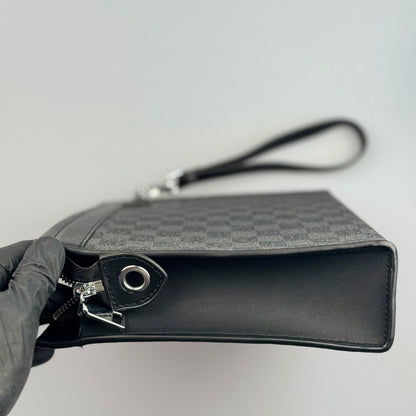Bolsa Clutch Masculina - Padrão Xadrez Clássico
