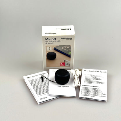 Mini Coluna Bluetooth 5.0 - Compacta, Leve e Versátil
