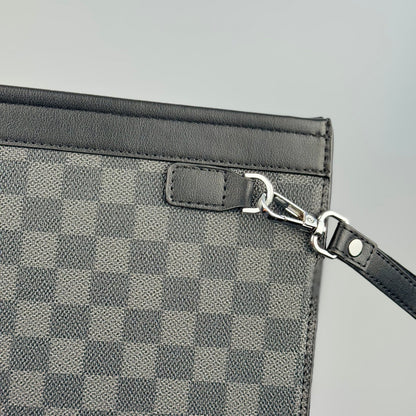 Bolsa Clutch Masculina - Padrão Xadrez Clássico