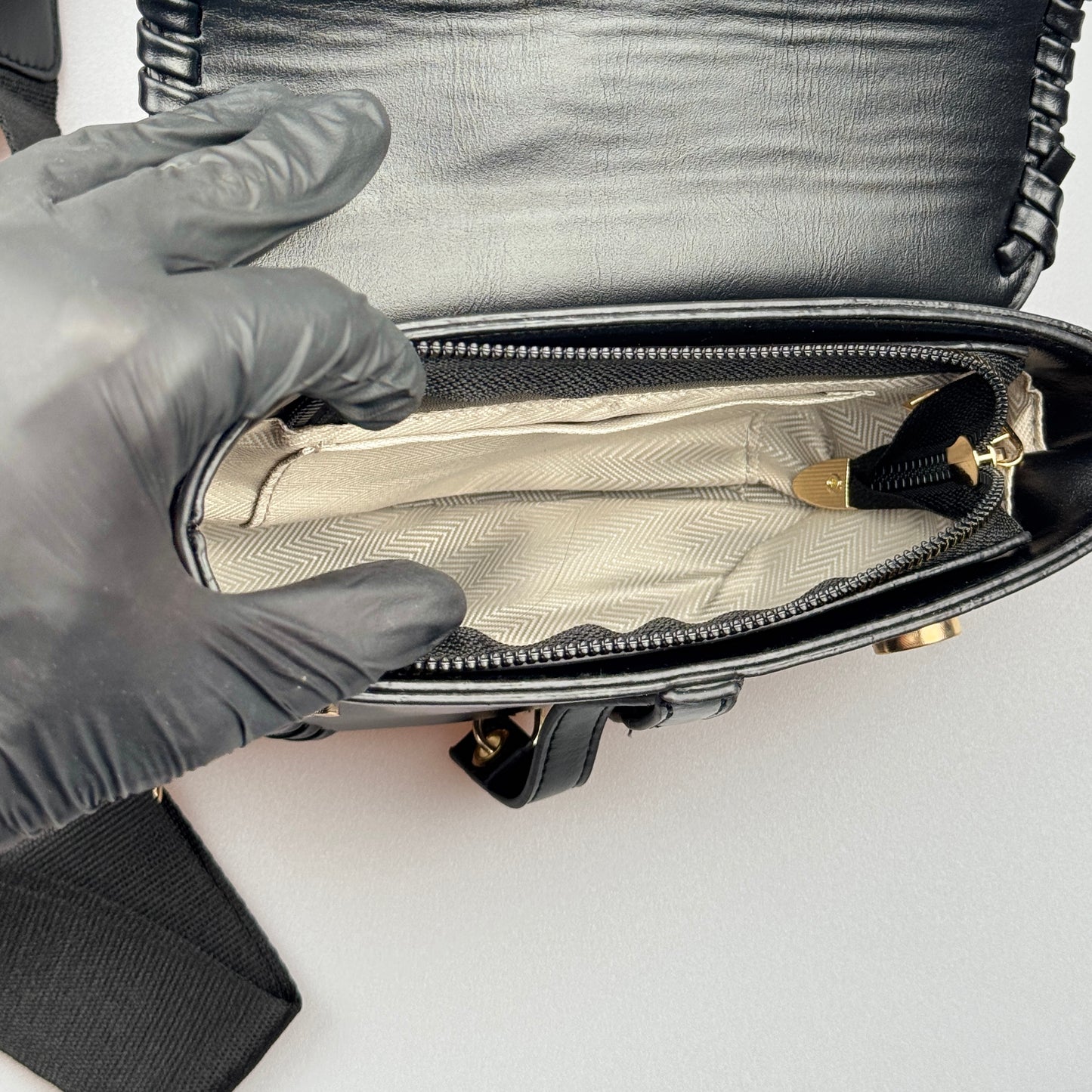 Bolsa Estilo Saddle Crossbody