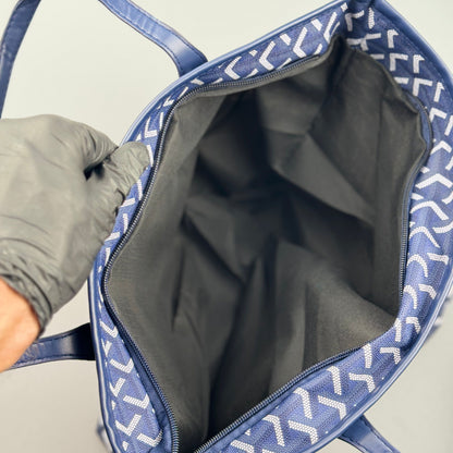 Bolsa Tote Estilo Geométrico com Bolsa Pequena