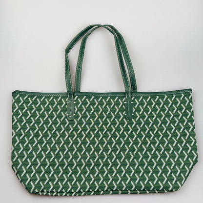 Mala Tote em Textura Geométrica – Estilo Moderno com Interior Amplo