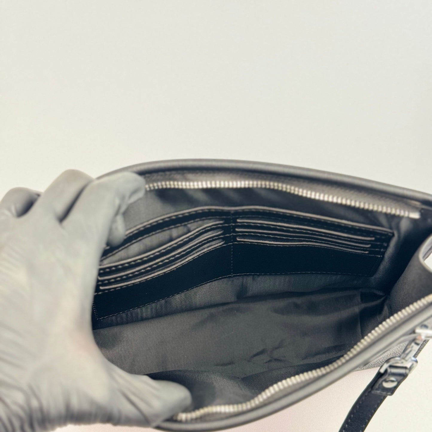 Bolsa Clutch Masculina - Padrão Xadrez Clássico