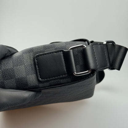 Bolsa Masculina Classic Messenger - Black Grid