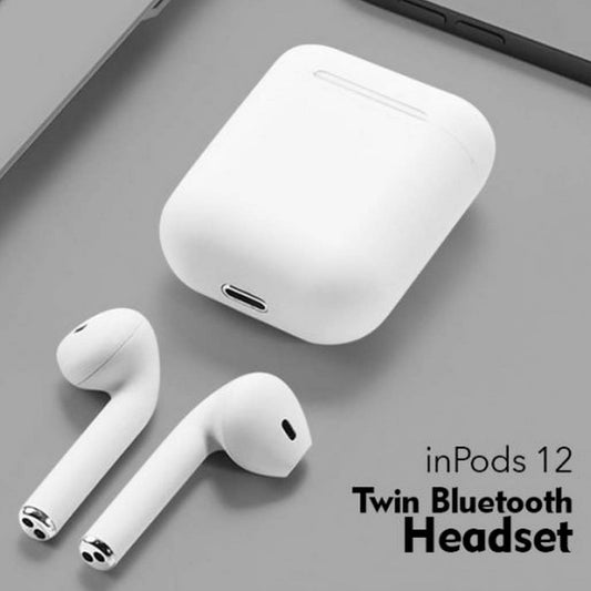InPods 12 Bluetooth 5.3 com Cancelamento de Ruído