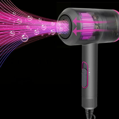 Secador de Cabelo Profissional Iónico com Difusor