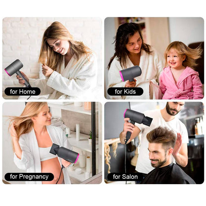 Secador de Cabelo Profissional Iónico com Difusor