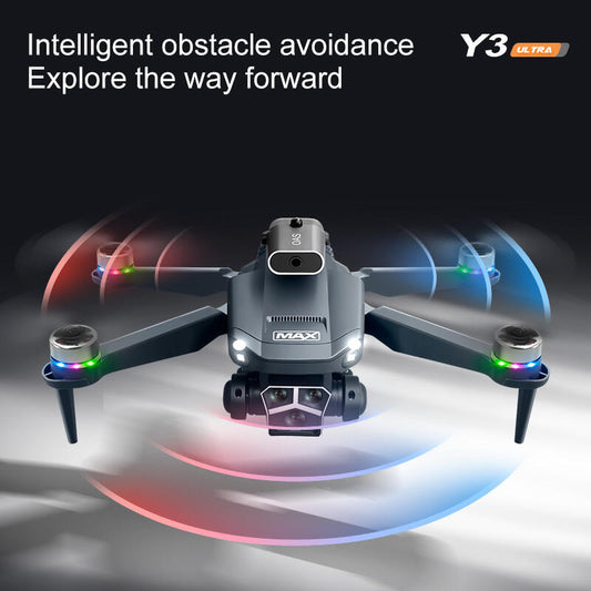 Drone Y3 Ultra com Controlo Remoto e Ecrã Integrado – Inovação, Diversão e Controlo Total