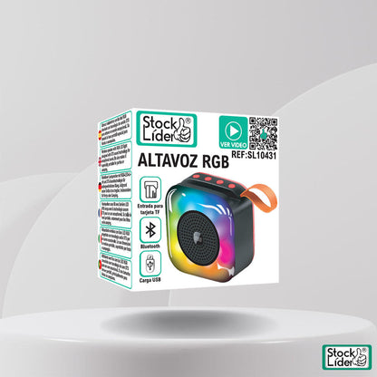 Coluna Portátil RGB
